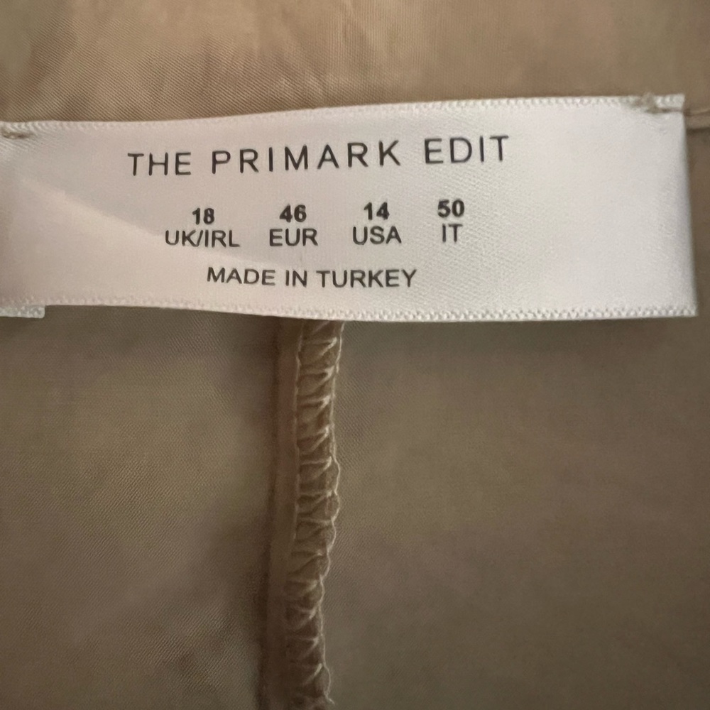 Beige Shirt Dress never worn - Picture 4 of 4